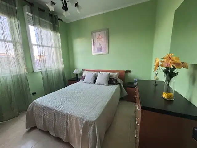 Bedroom of Flat for rent in Ferrol  with Parquet flooring, Furnished and Oven