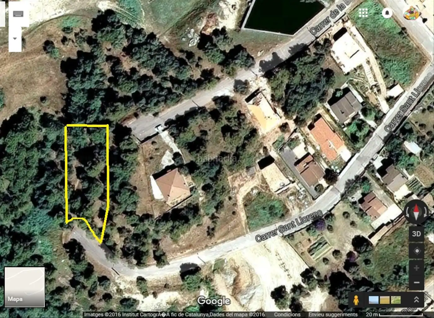 Residential land for sale in Calle Sant Llorençæ’ de Munt 44