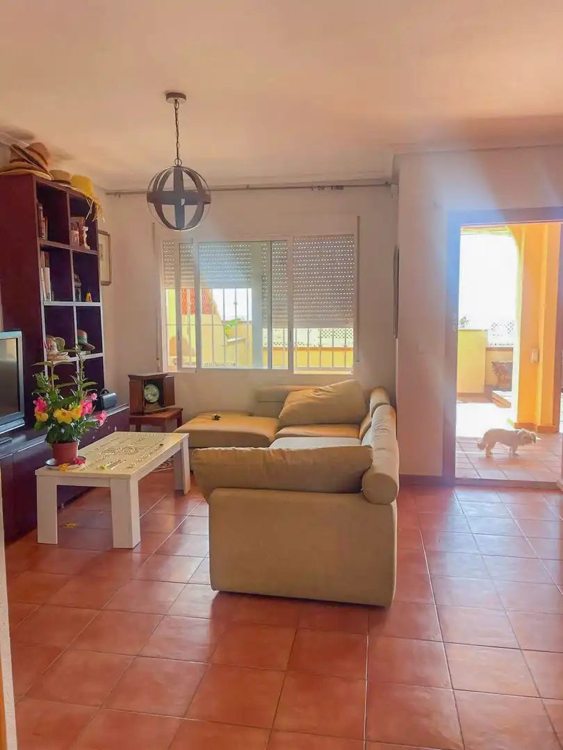 Living room of Houses for rent in Orihuela  with Air Conditioner, Heating and Private garden