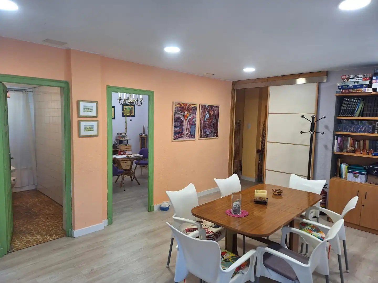 Comedor de Casa adosada en venta en Zaragoza con Terraza