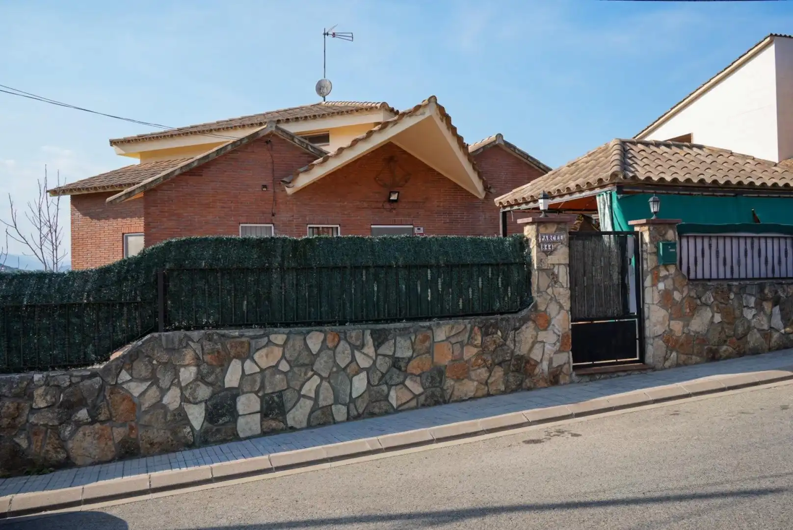 Vista exterior de Casa o chalet en venta en Fogars de la Selva con Terraza, Piscina y Balcón