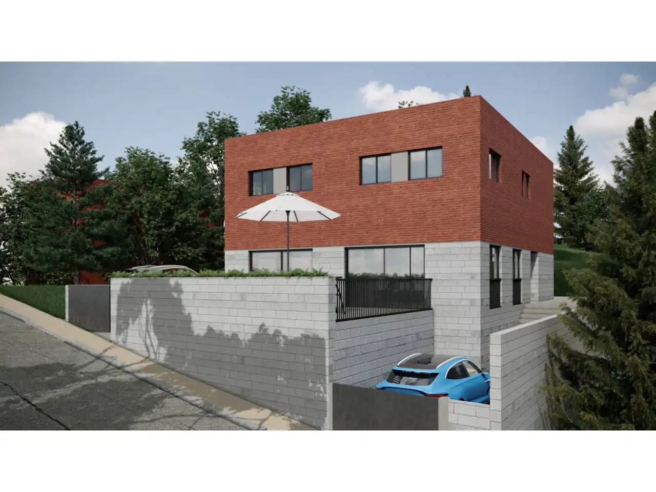 Vista exterior de Casa o chalet en venta en Terrassa con Aire acondicionado, Calefacción y Jardín privado