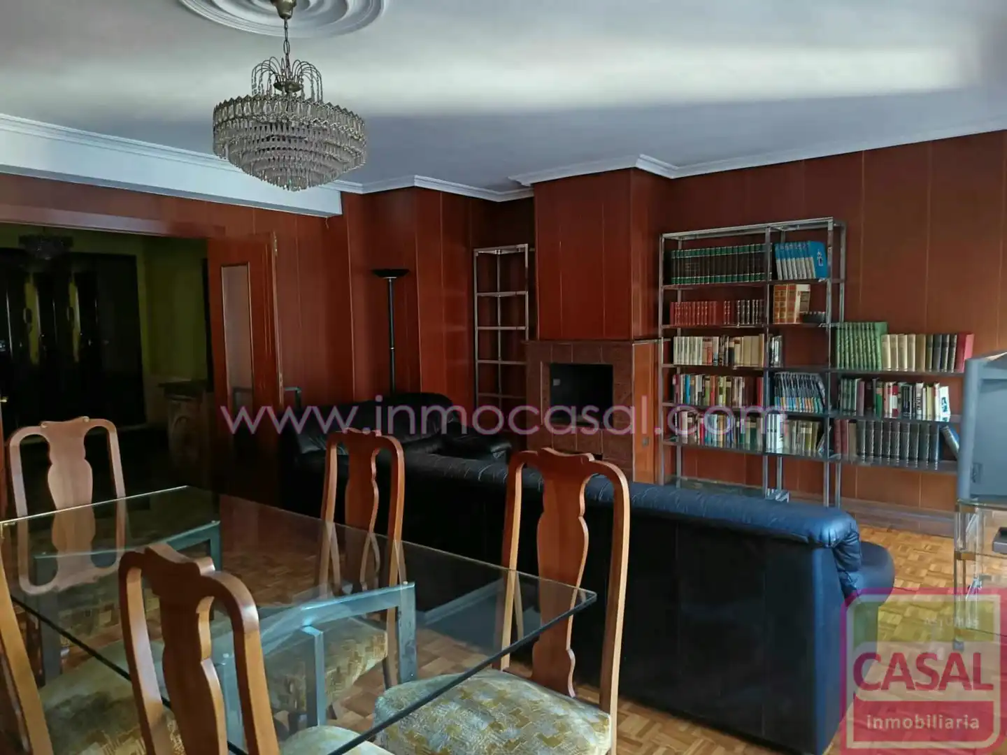 Living room of Flat for sale in Langreo  with Heating, Storage room and Furnished