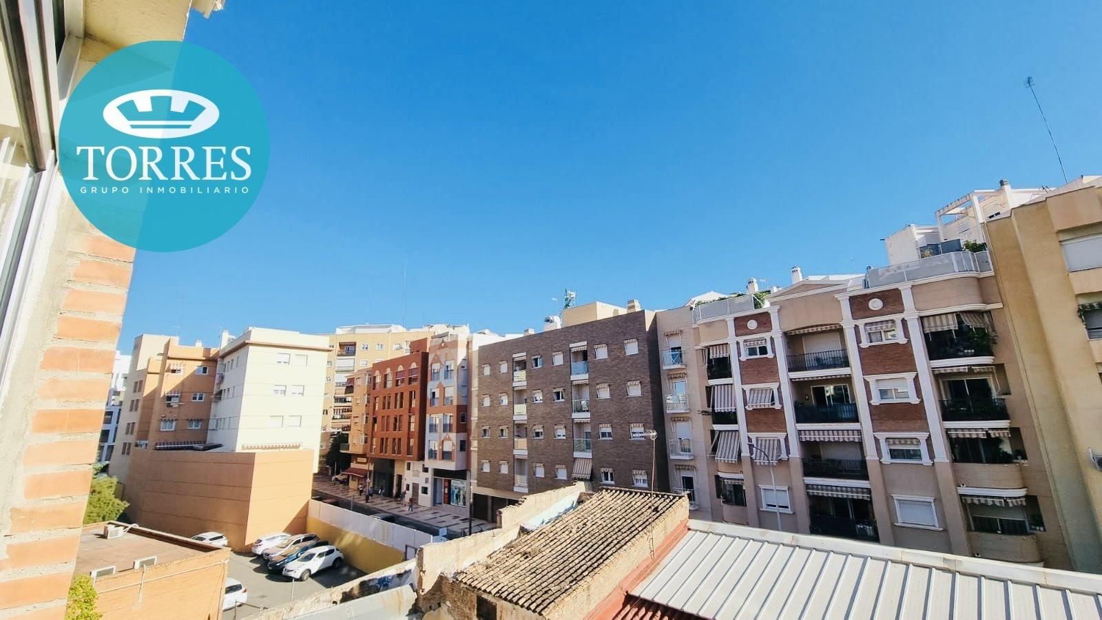 Vista exterior de Pis de lloguer en Málaga Capital amb Aire condicionat i Terrassa