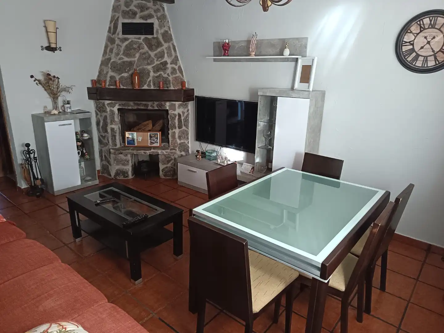 Sala d'estar de Pis en venda en Galindo y Perahuy amb Traster