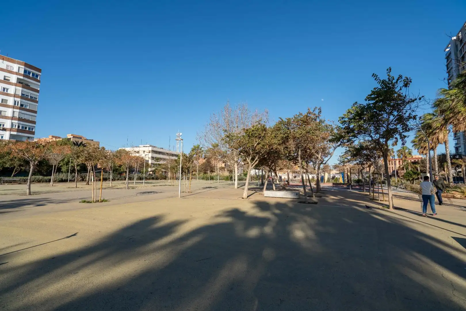 Exterior view of Flat for rent in Almería  with Air Conditioner, Heating and Private garden