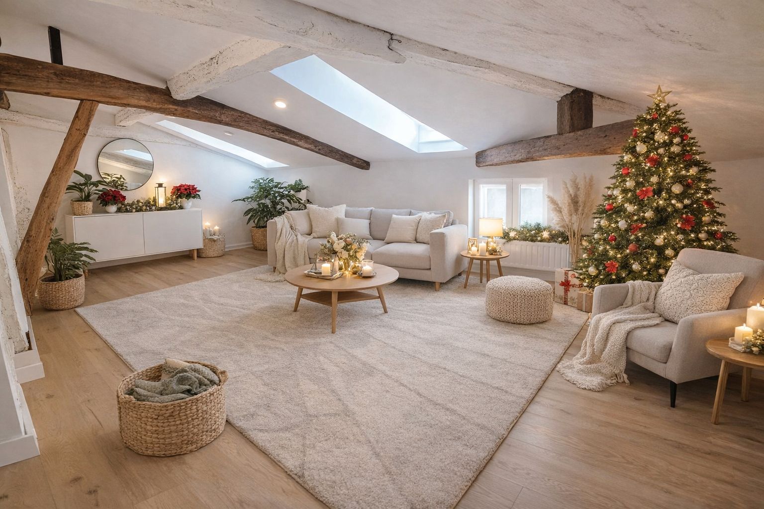 Living room of Attic for sale in Bilbao   with Air Conditioner and Heating
