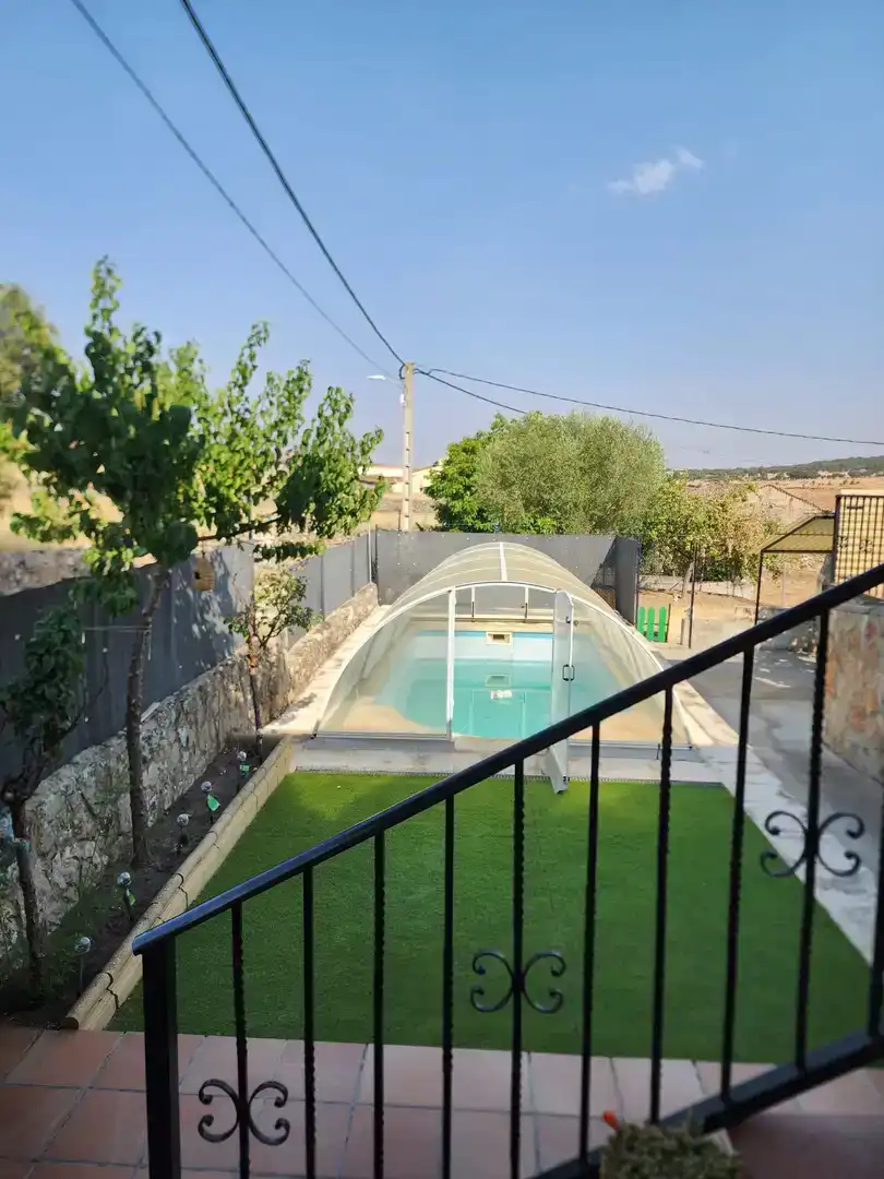 Piscina de Piso en venta en Alfaraz de Sayago con Jardín privado, Piscina y Amueblado