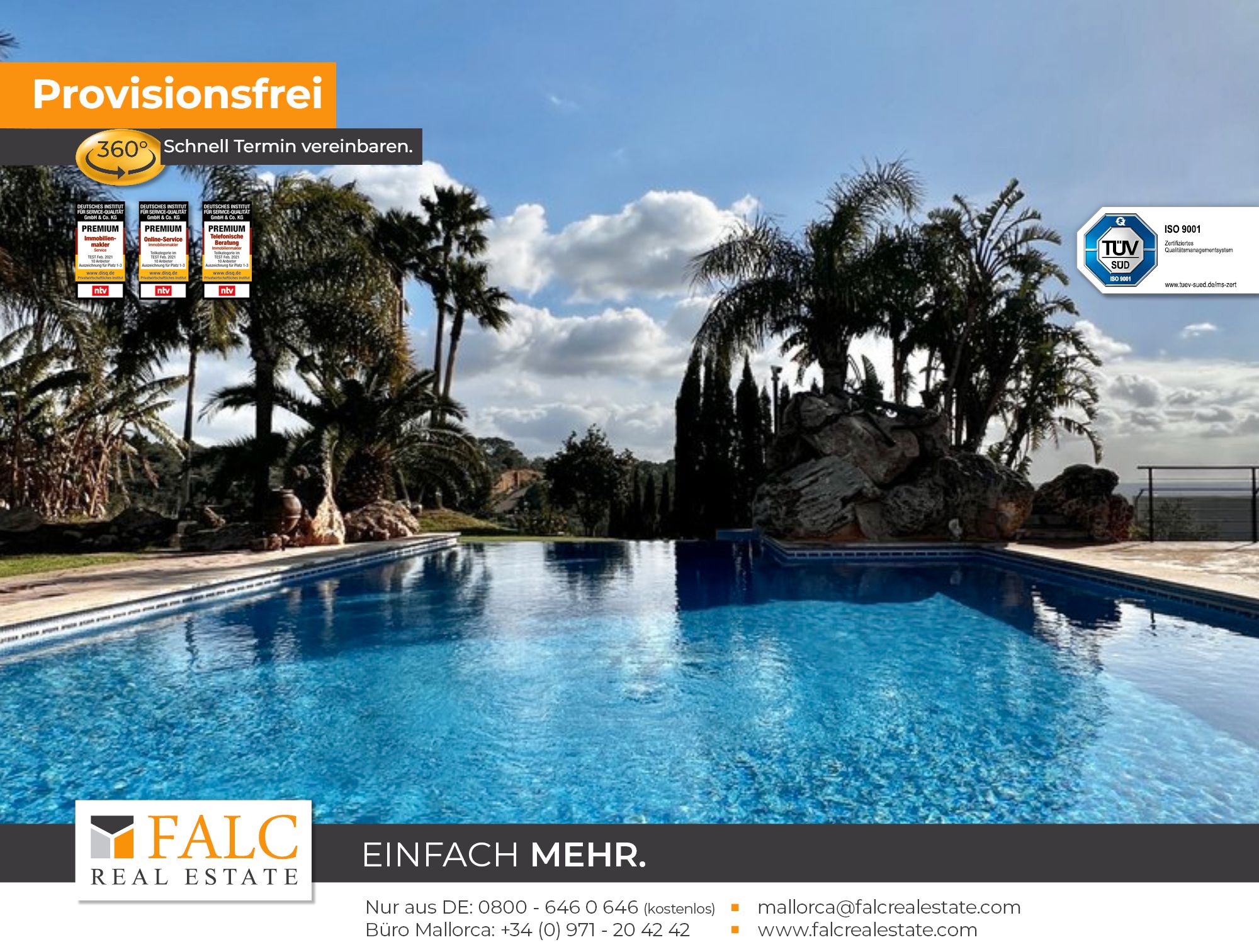 Piscina de Casa o xalet en venda en  Palma de Mallorca