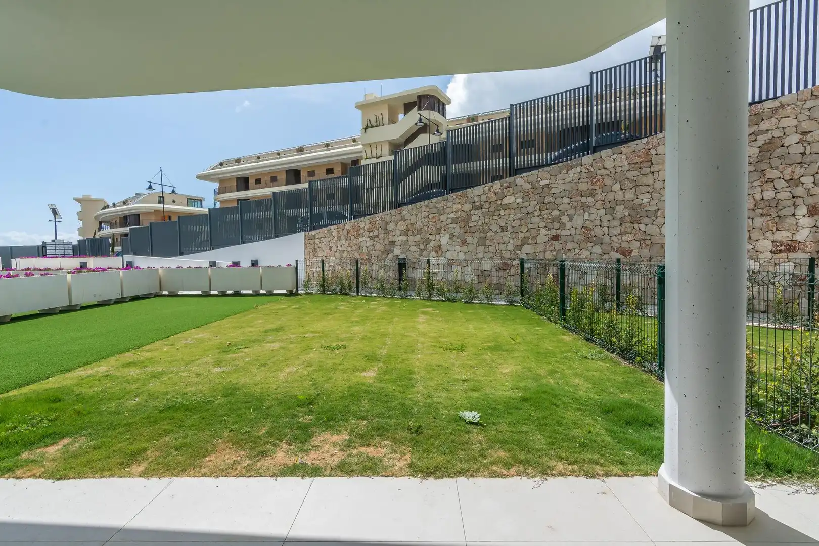 Terrace of Flat for sale in Fuengirola  with Air Conditioner, Private garden and Terrace