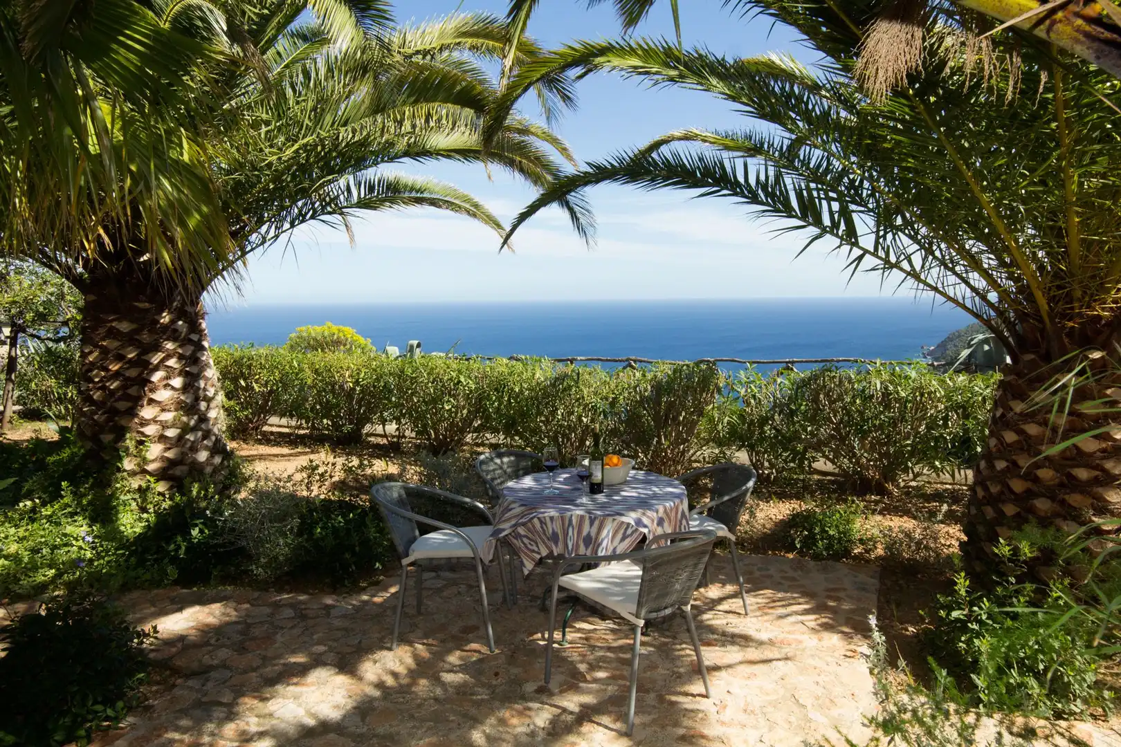 Terraza de Finca rústica en venta en Banyalbufar con Jardín privado, Terraza y Horno