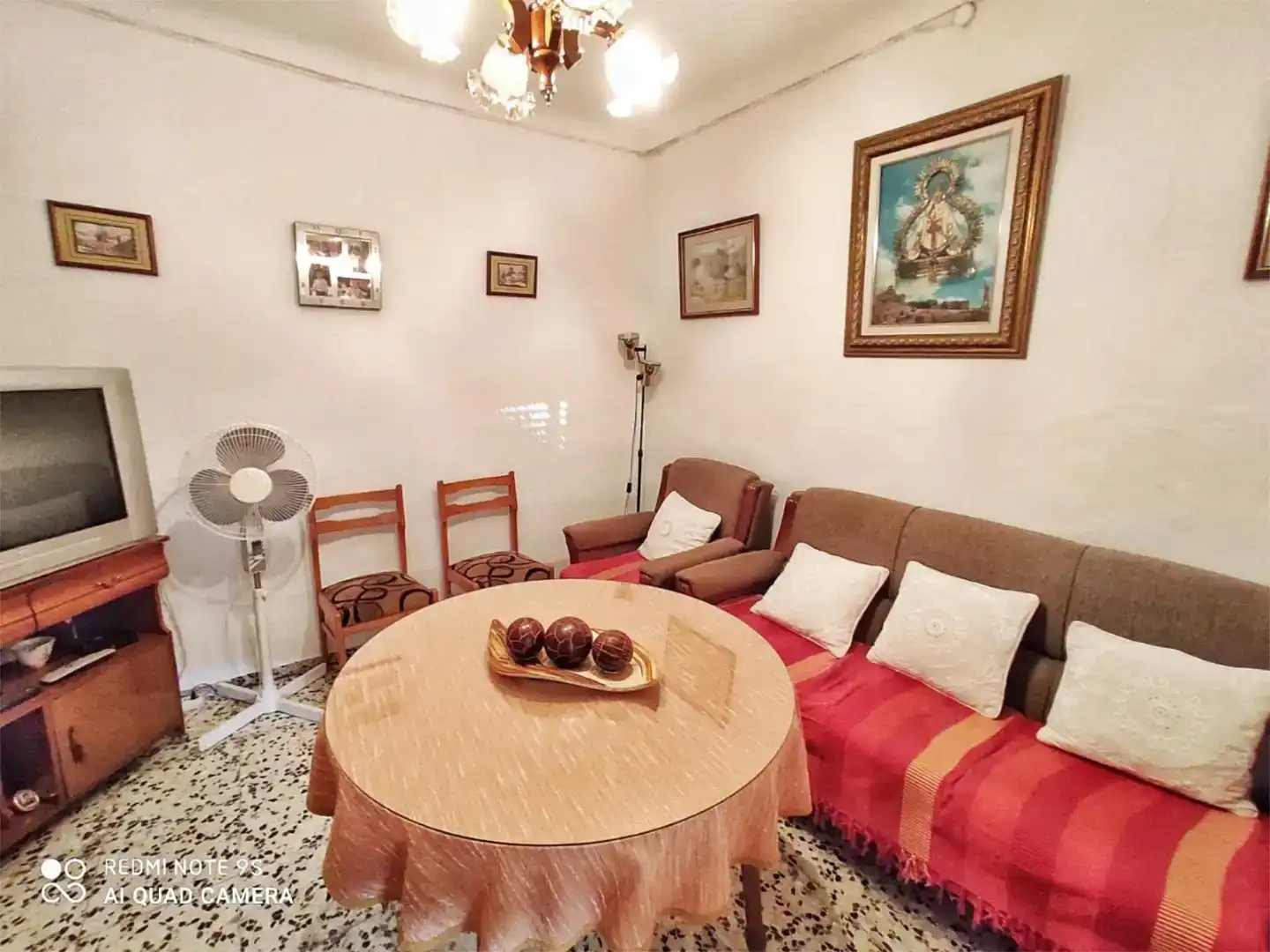 Sala de estar de Casa adosada en venta en Lopera con Aire acondicionado y Amueblado