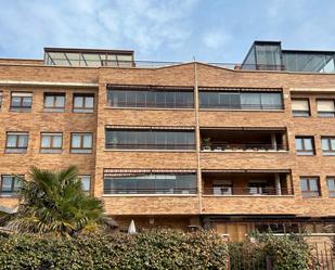 Exterior view of Flat for sale in  Zaragoza Capital  with Air Conditioner, Parquet flooring and Terrace