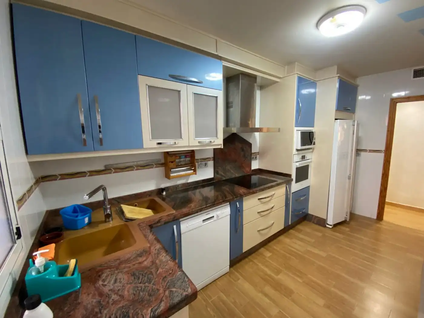 Kitchen of Flat for rent in Murcia  with Air Conditioner, Heating and Furnished