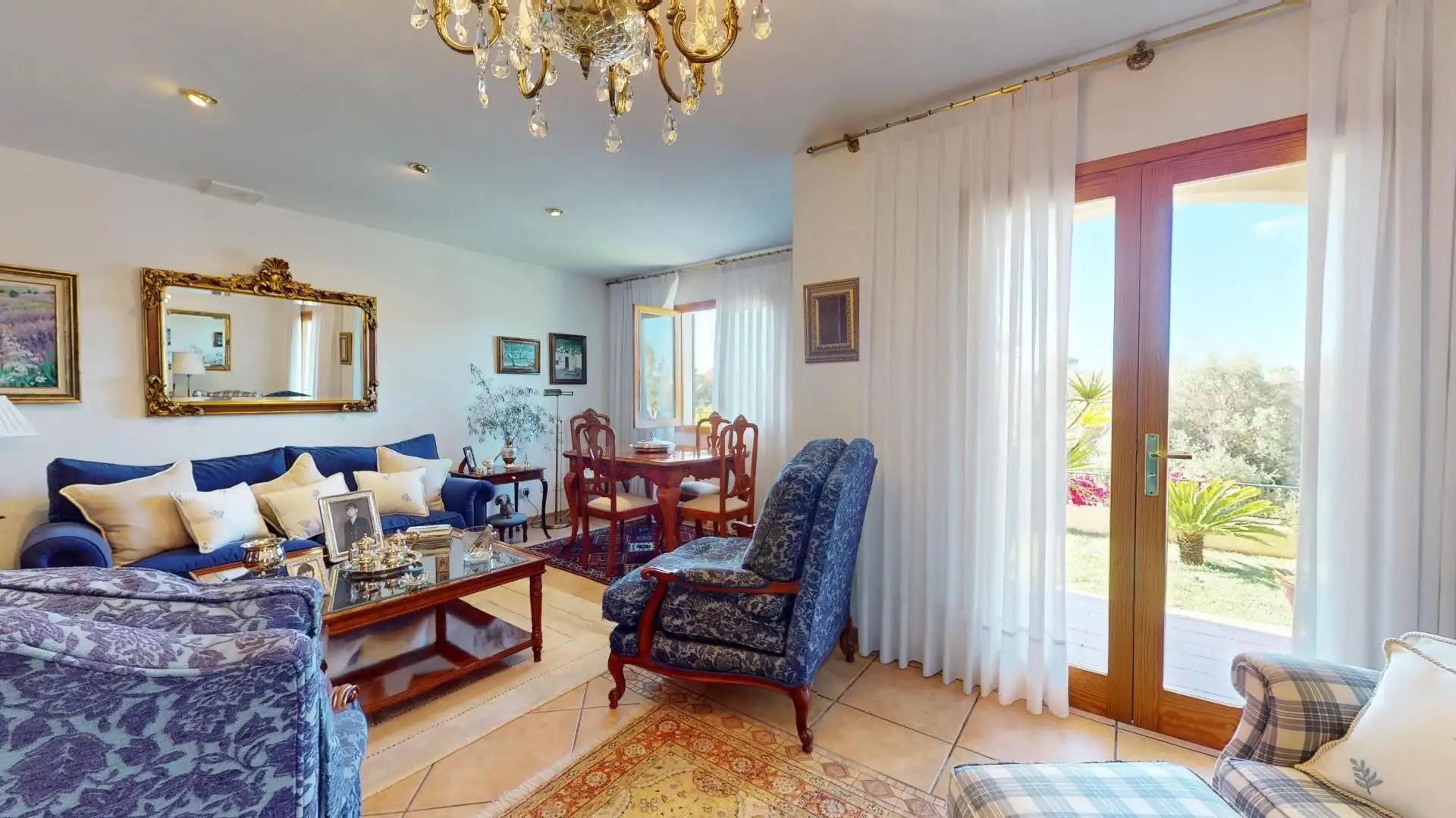 Sala de estar de Planta baja en venta en Marratxí con Aire acondicionado, Calefacción y Jardín privado