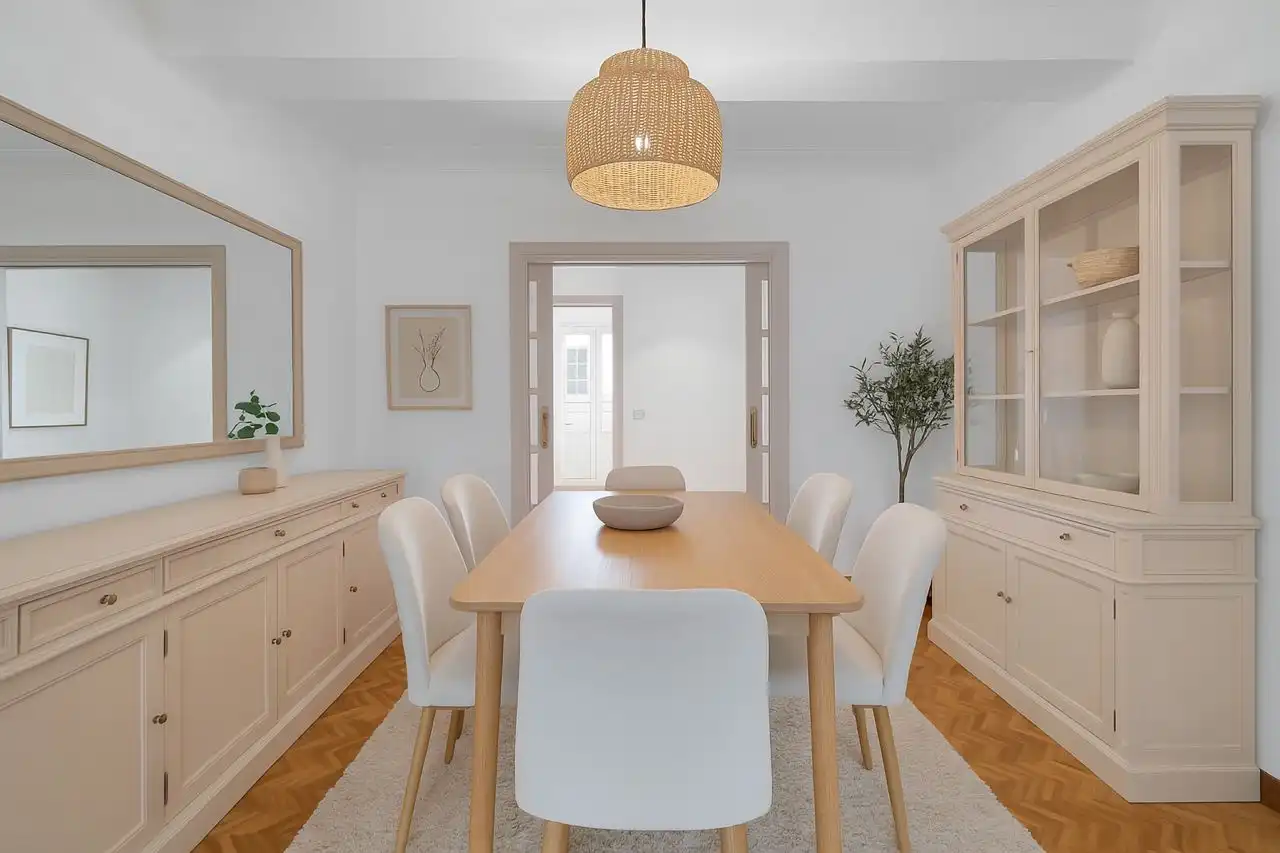 Dining room of Apartments for sale in Marbella  with Parquet flooring and Balcony
