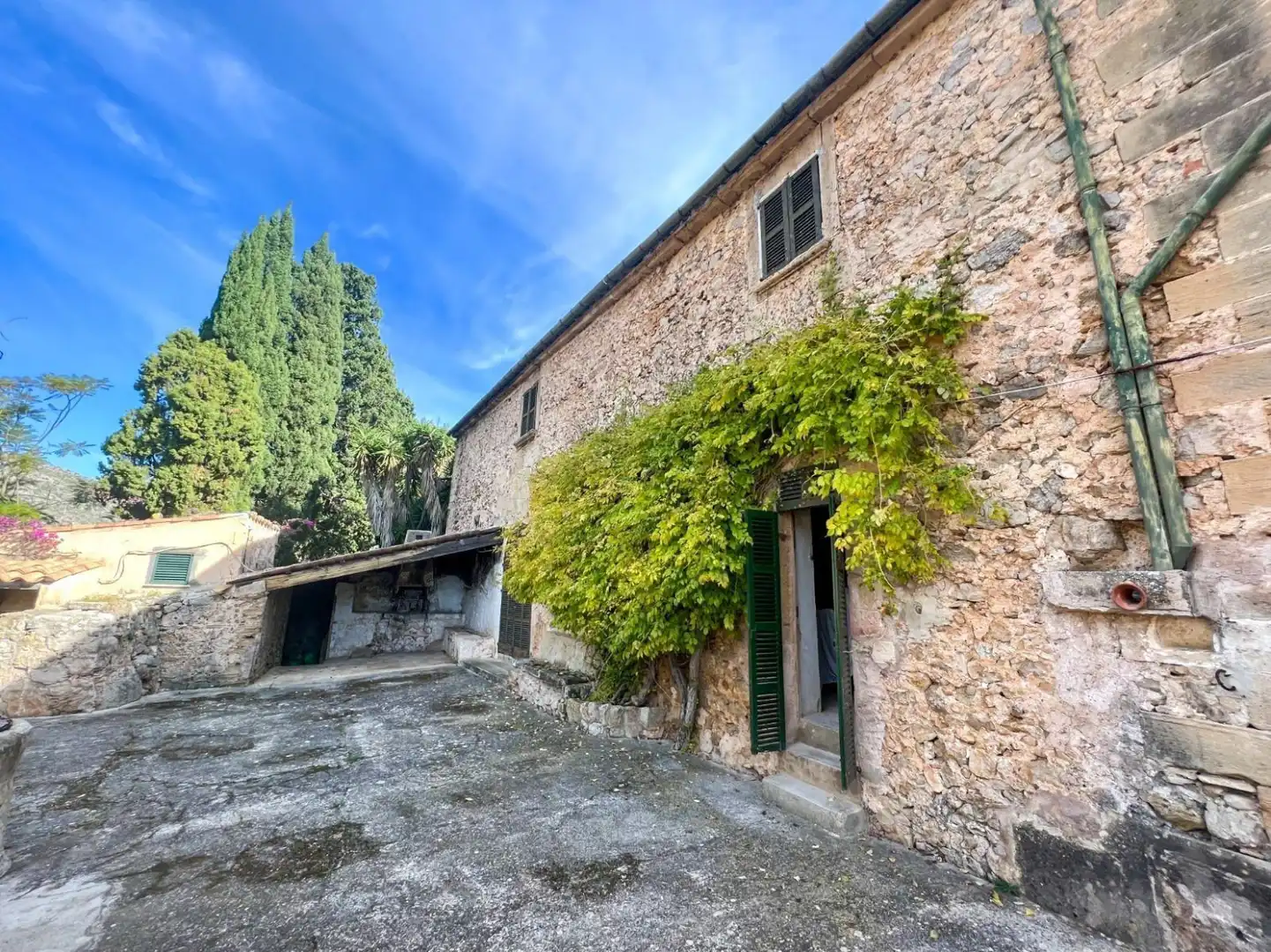 Außenansicht von Haus oder Chalet zum Verkauf in Pollença mit Klimaanlage, Heizung und Terrasse