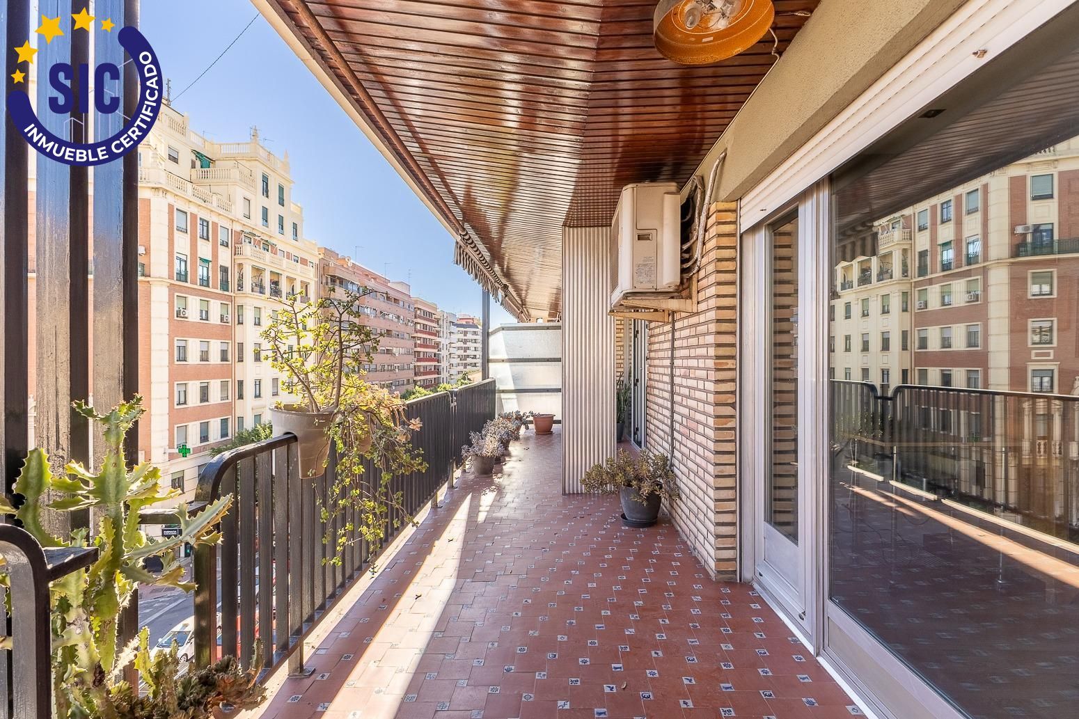 Terrace of Flat for sale in  Valencia Capital  with Air Conditioner, Heating and Terrace