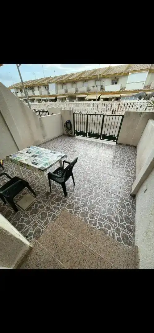 Terrasse von Maisonette zur Miete in Cartagena mit Klimaanlage und Schwimmbad
