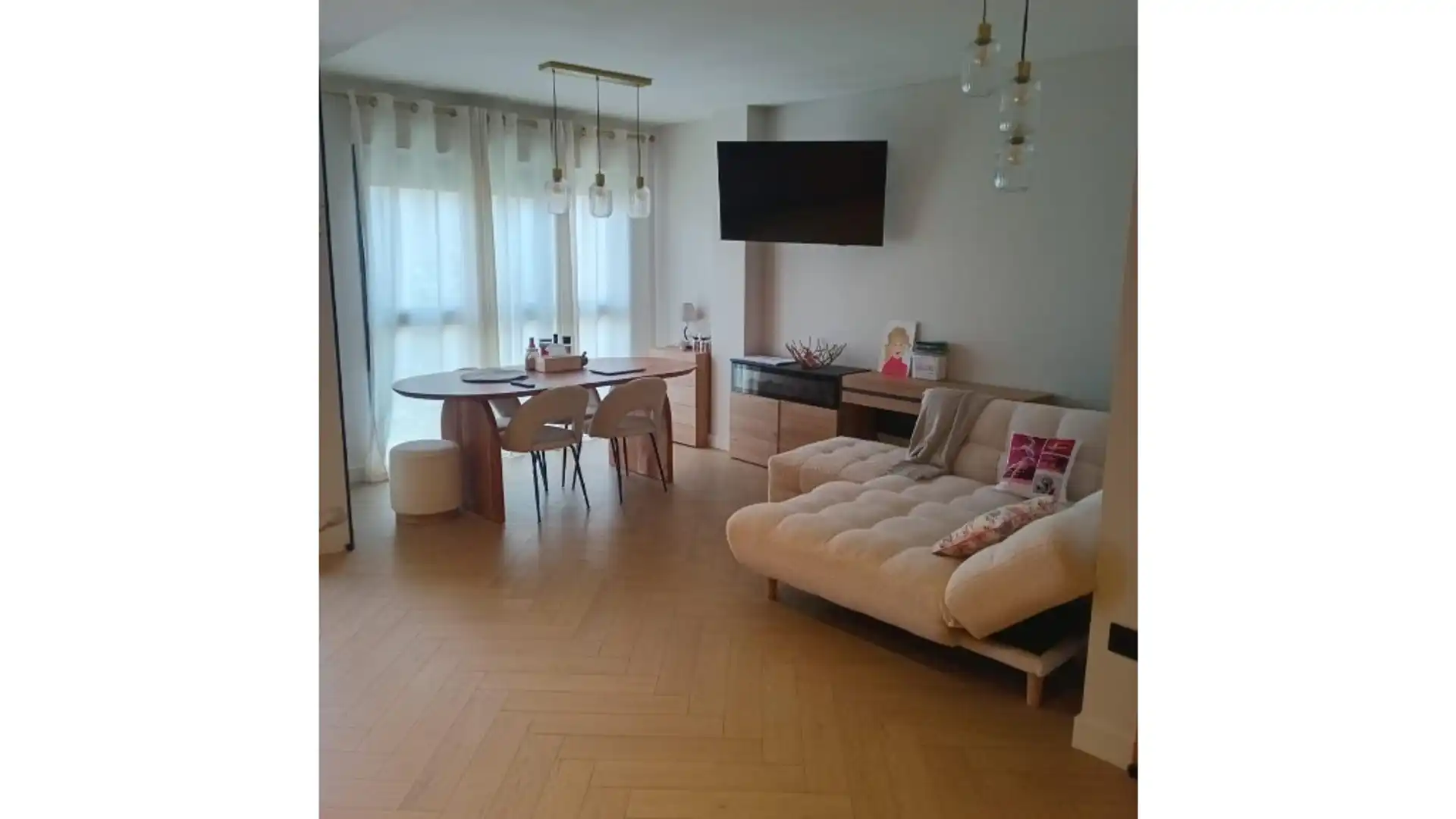 Wohnzimmer von Wohnung zum Verkauf in Benicarló mit Schwimmbad und Balkon