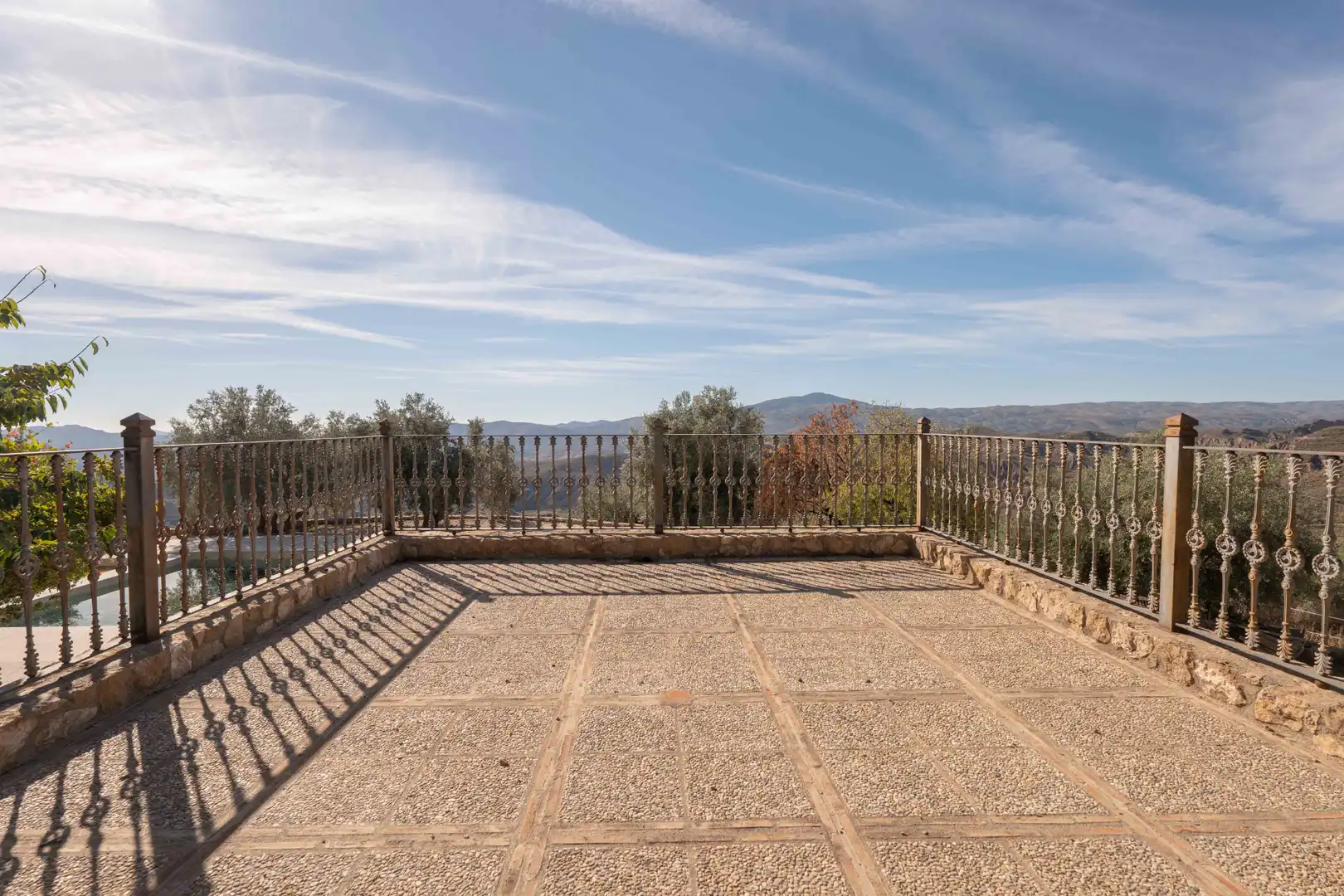 Terrasse von Country house zum Verkauf in Válor mit Privatgarten, Terrasse und Abstellraum