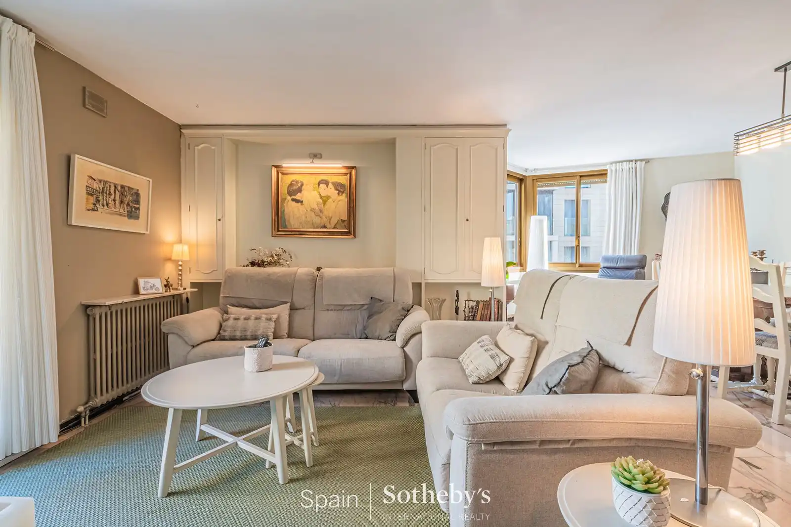 Sala d'estar de Apartament en venda en Barcelona amb Aire condicionat, Calefacció i Traster