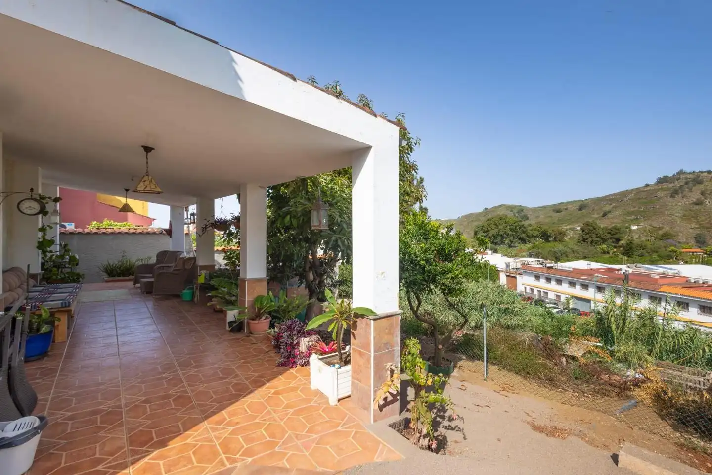 Terrasse von Haus oder Chalet zum Verkauf in Teror