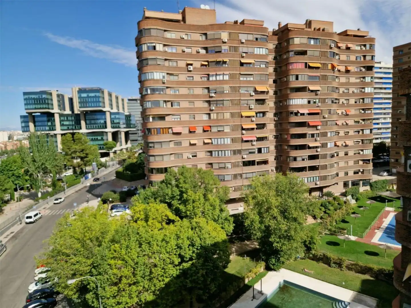 Vista exterior de Piso en venta en Madrid
