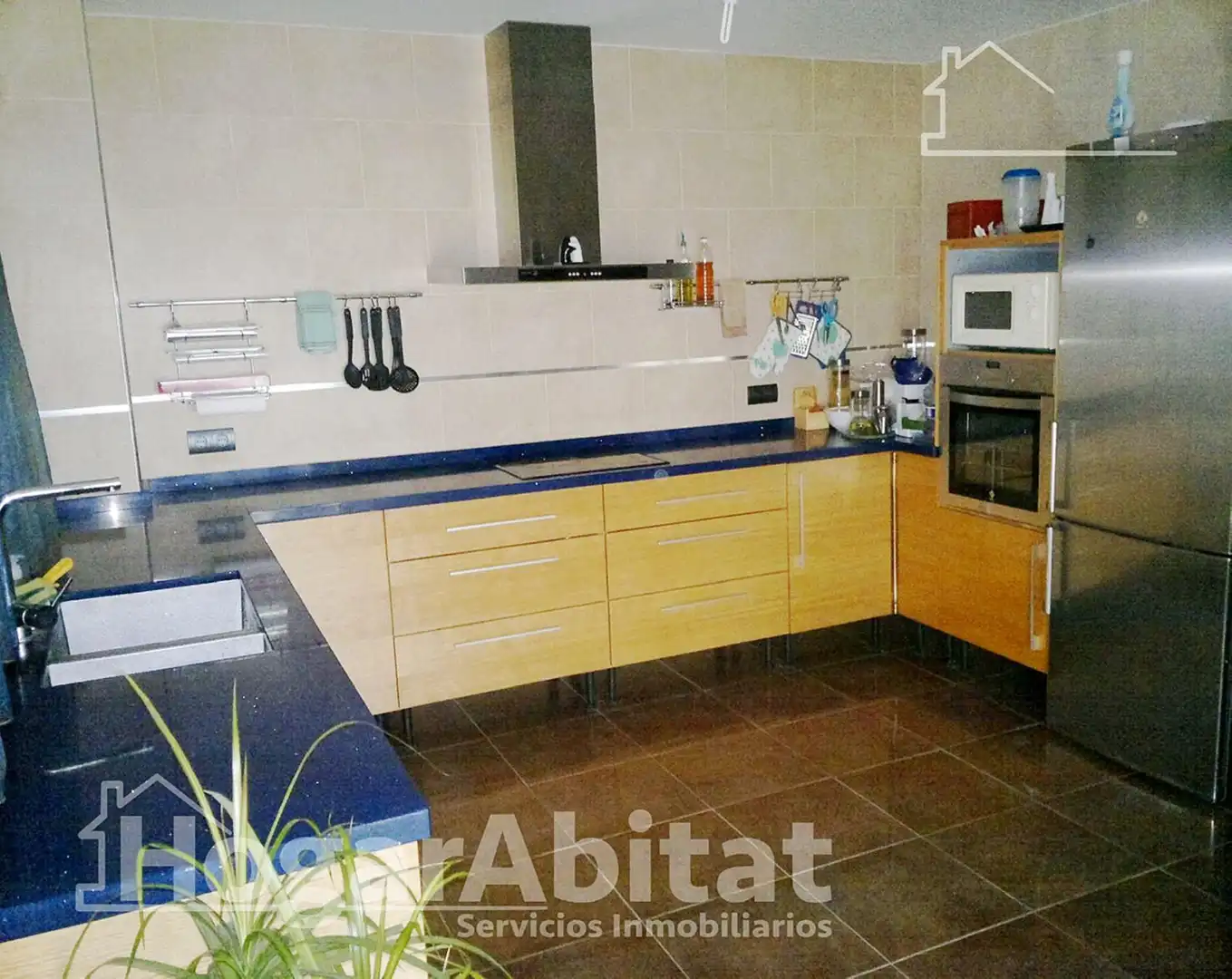 Cocina de Casa o chalet en venta en Tavernes de la Valldigna con Aire acondicionado, Calefacción y Terraza