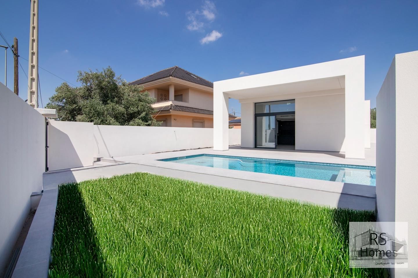Piscina de Casa o xalet en venda en La Pobla de Vallbona amb Aire condicionat, Jardí privat i Terrassa