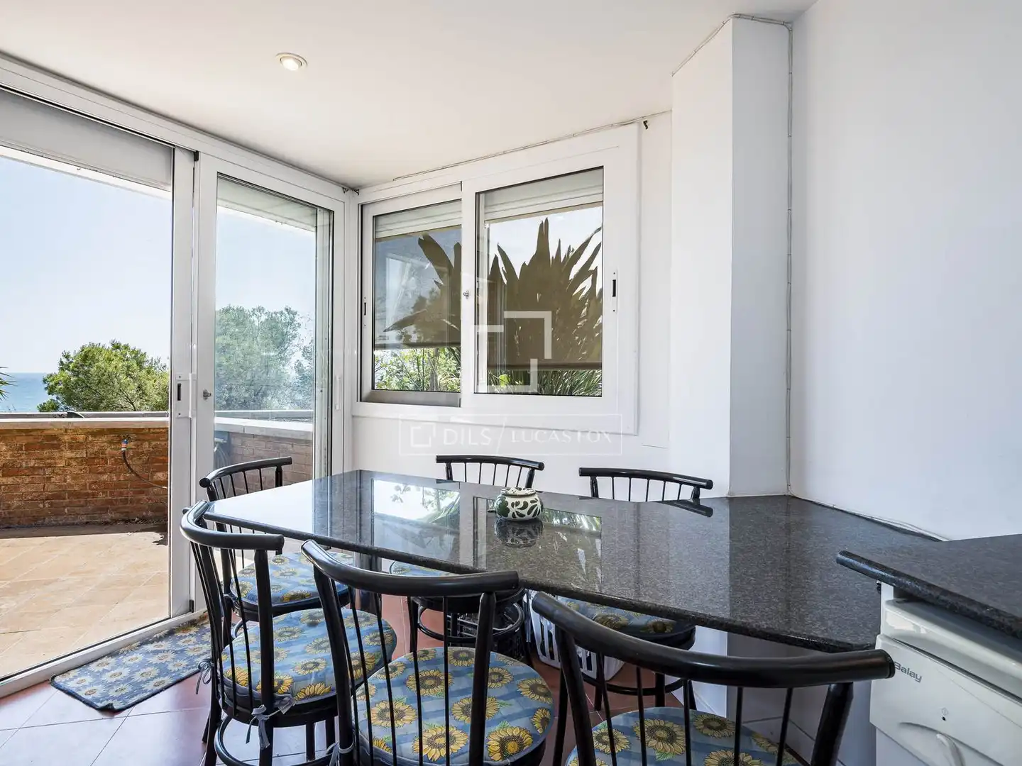 Balcony of Flat for sale in Sitges  with Air Conditioner, Heating and Private garden