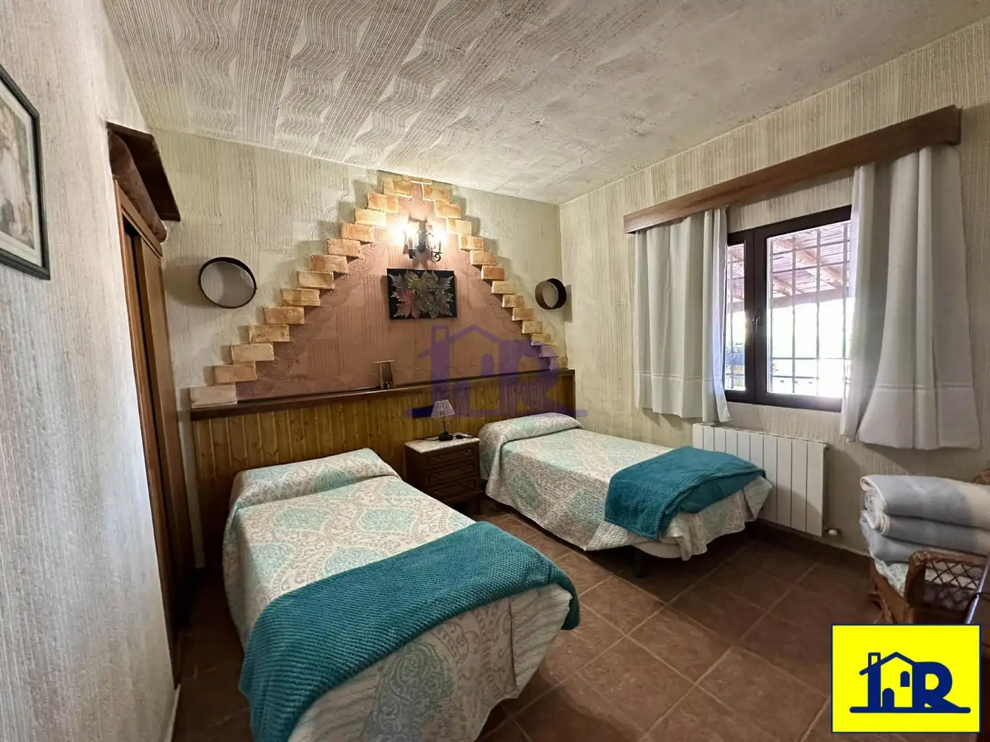 Bedroom of Houses for sale in Villar de Olalla  with Heating, Terrace and Storage room