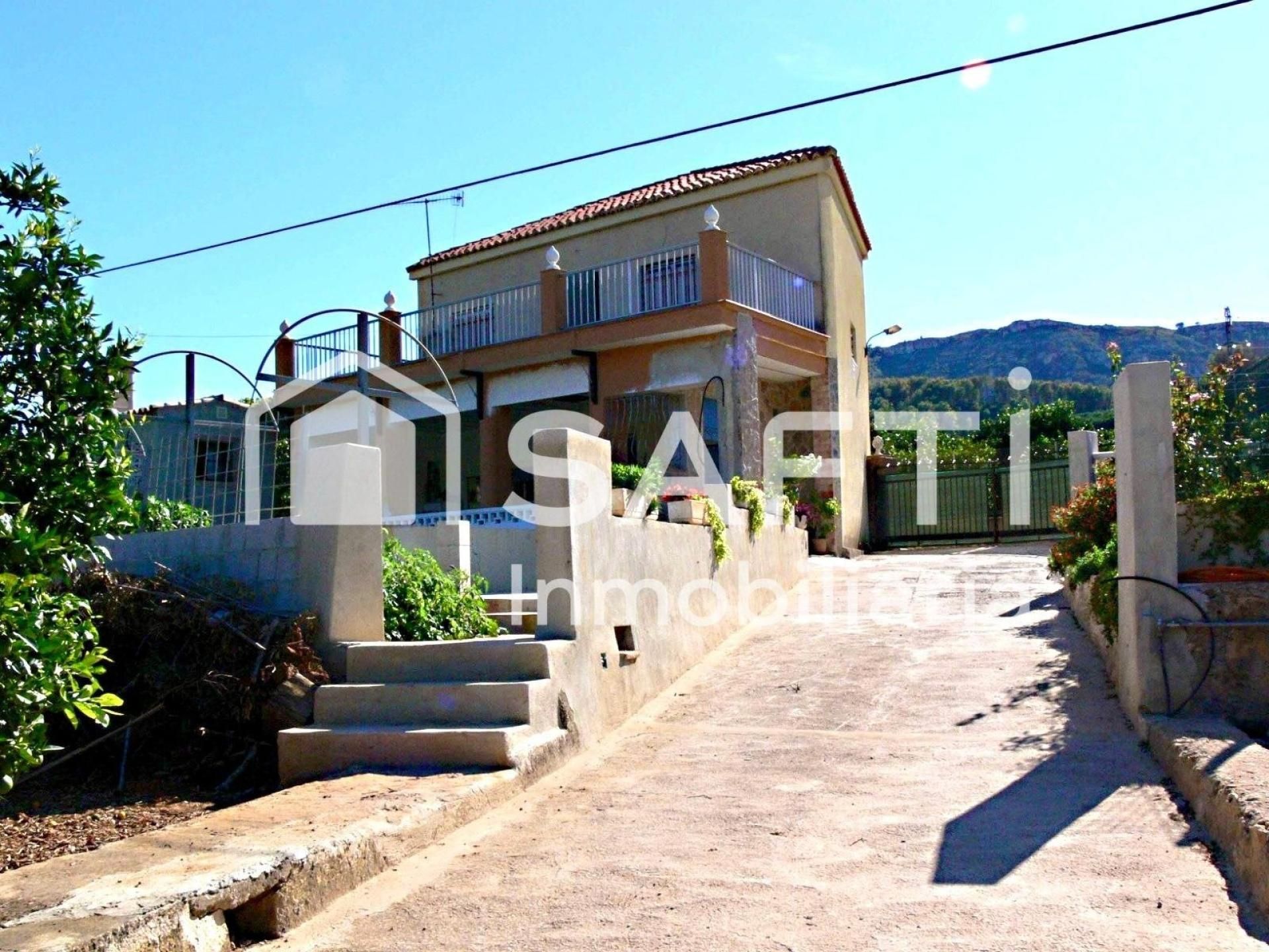 Exterior view of Country house for sale in Alzira  with Heating
