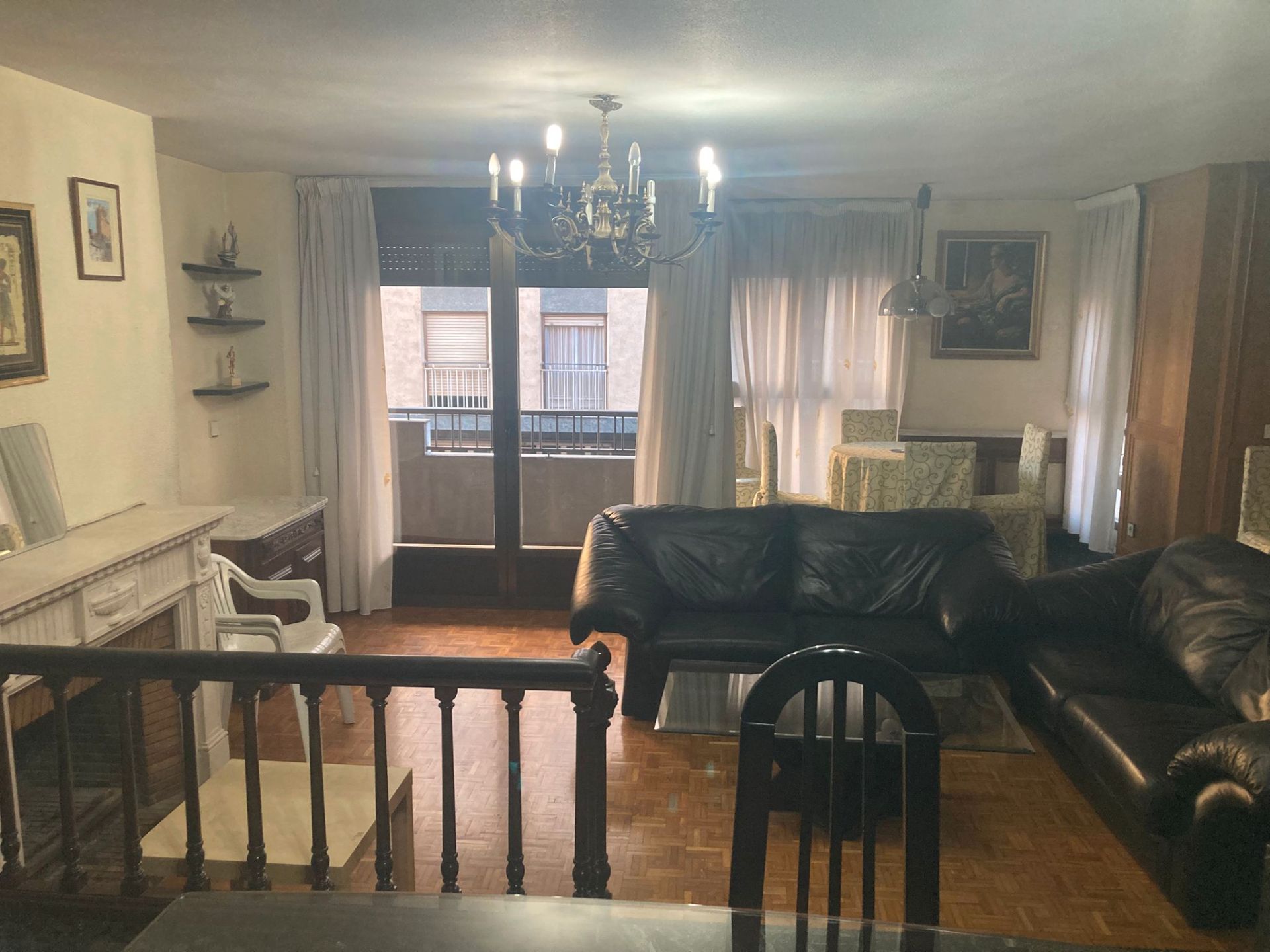Sala d'estar de Pis de lloguer en Villena amb Aire condicionat, Calefacció i Moblat