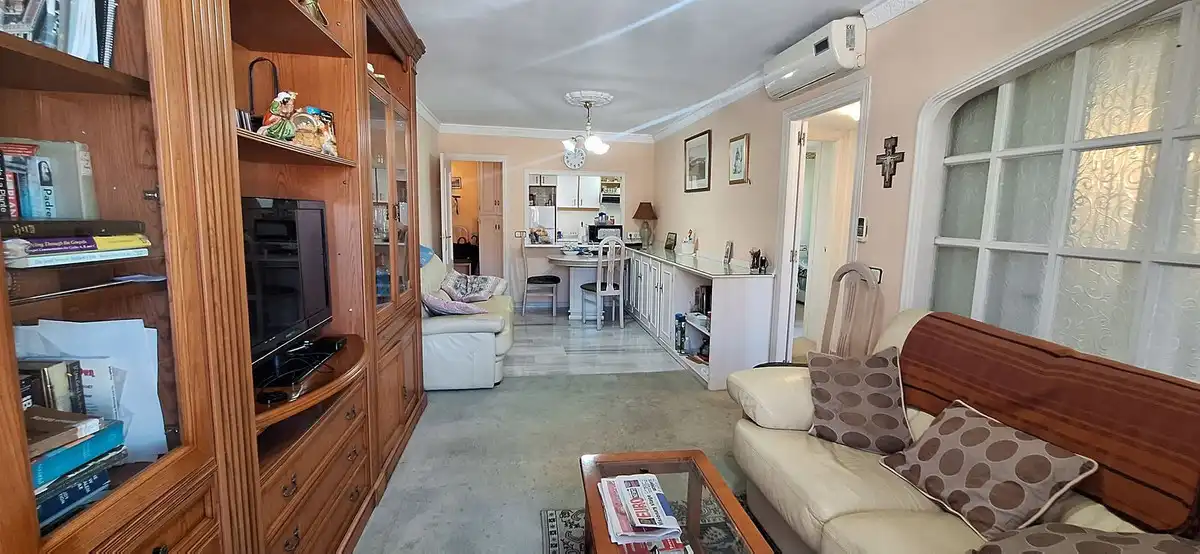 Living room of Apartments for sale in Fuengirola  with Terrace, Swimming Pool and Furnished