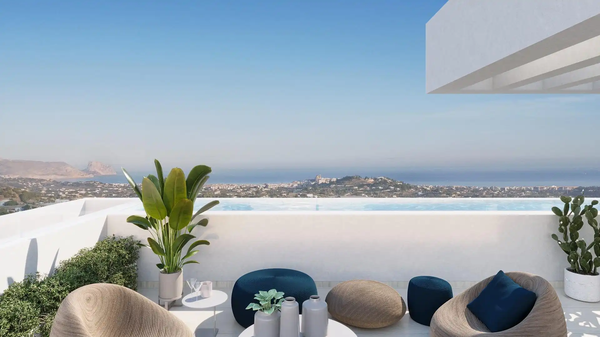 Terrassa de Apartament en venda en La Nucia amb Aire condicionat, Jardí privat i Terrassa