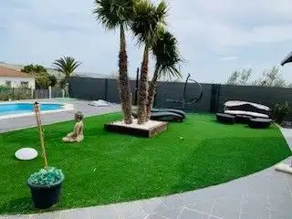 Jardín de Casa o chalet en venta en San Adrián