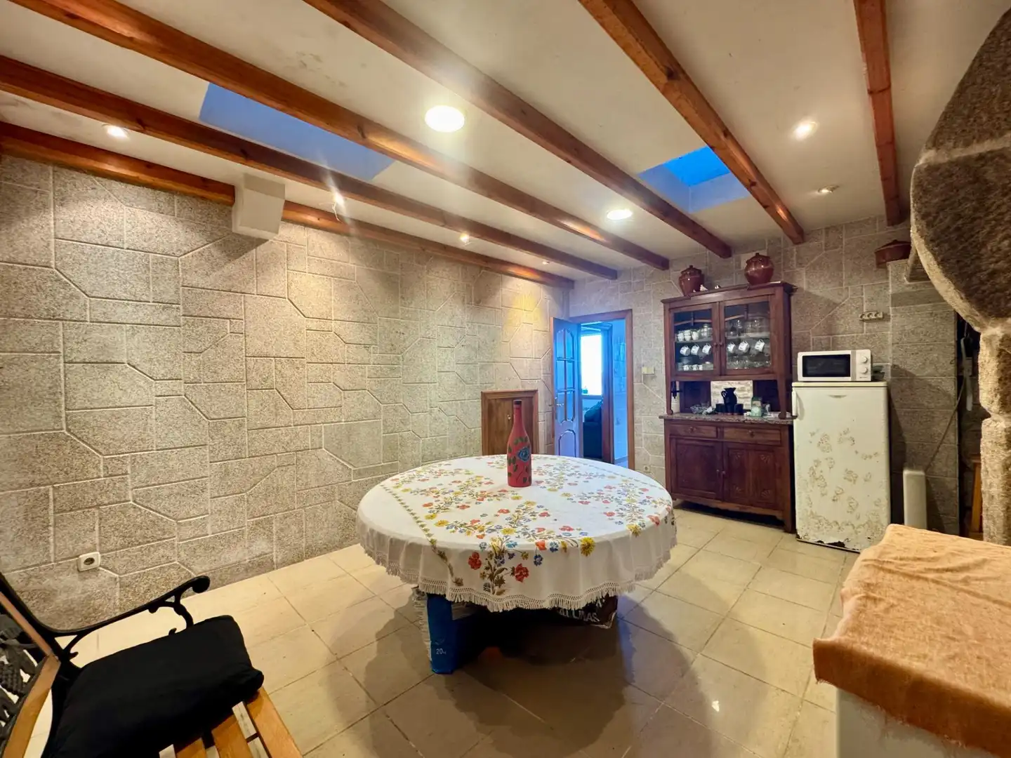 Esszimmer von Haus oder Chalet zum Verkauf in Redondela mit Heizung, Privatgarten und Parkett