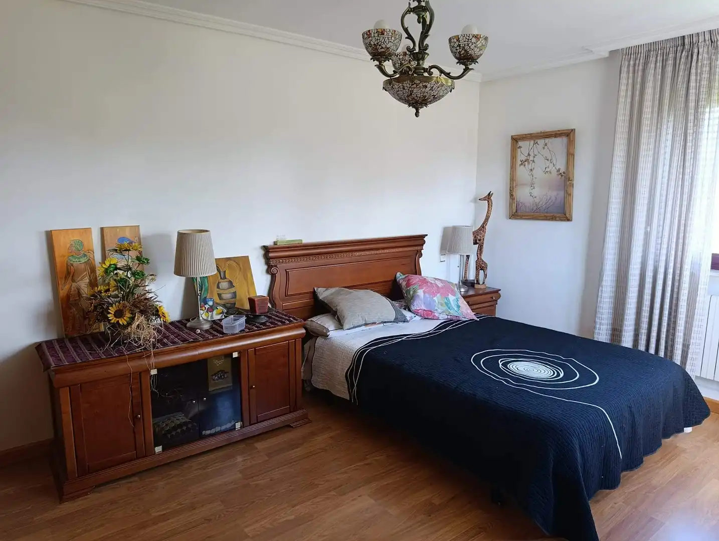 Dormitori de Casa o xalet en venda en San Andrés del Rabanedo amb Calefacció, Jardí privat i Terrassa