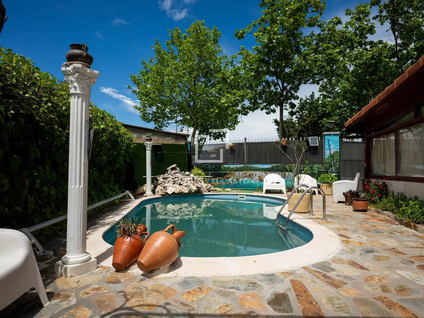 Piscina de Piso de alquiler en Torrelodones con Calefacción, Jardín privado y Piscina