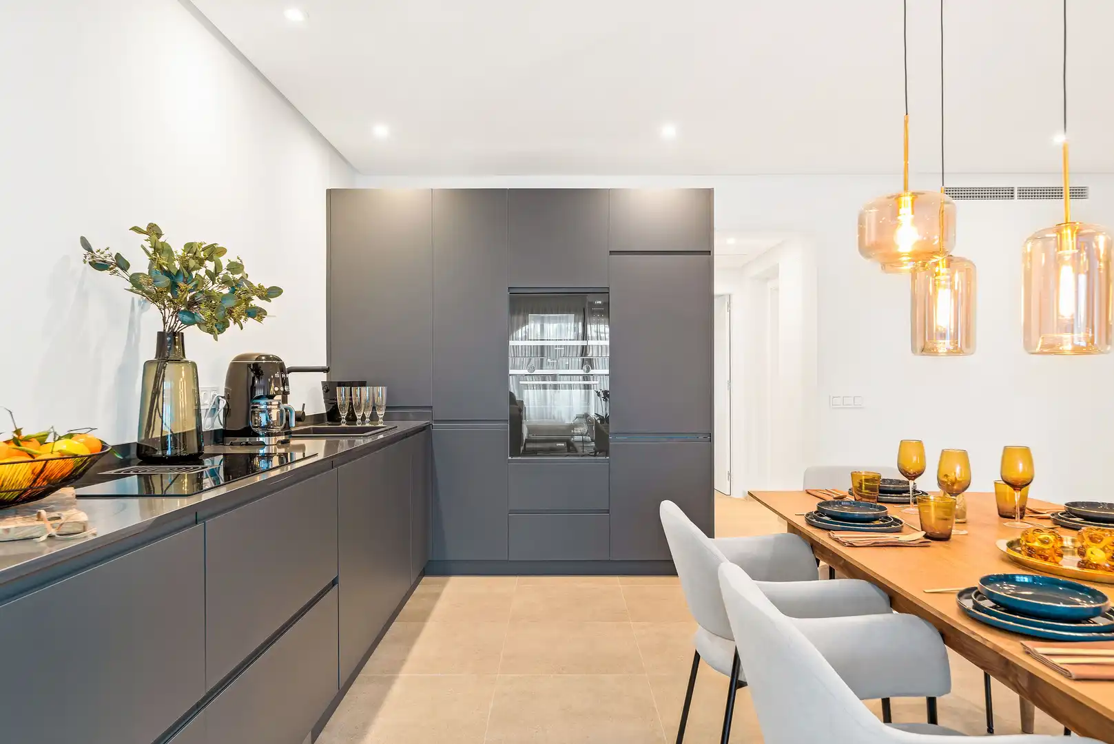 Cocina de Planta baja en venta en Estepona con Aire acondicionado, Calefacción y Parquet