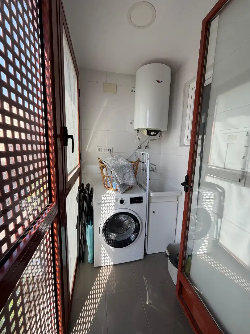 Balcony of Flat for sale in Almazora / Almassora  with Storage room, Furnished and Oven
