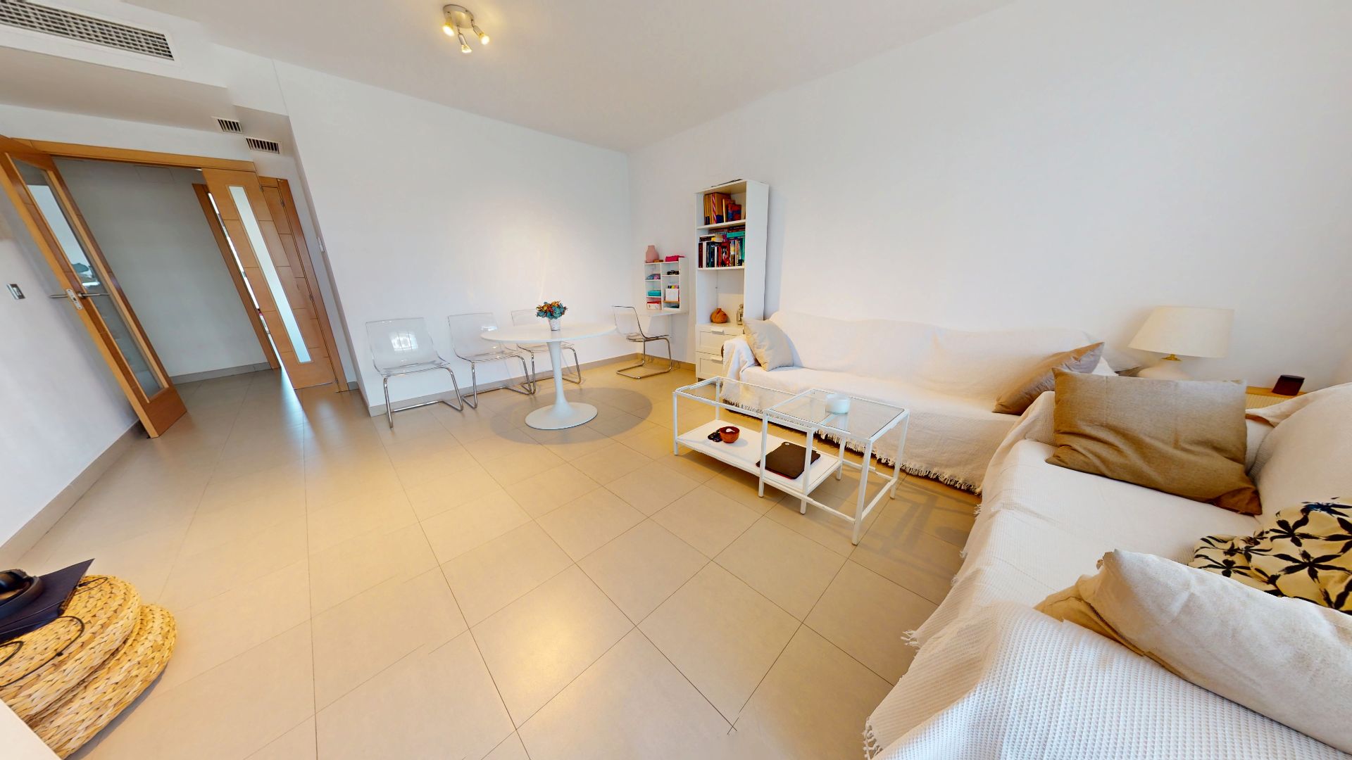 Living room of Flat for sale in Alicante / Alacant  with Air Conditioner, Terrace and Storage room