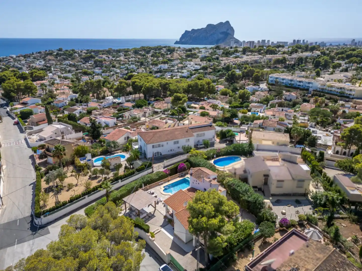 Vista exterior de Casa o xalet en venda en Benissa amb Aire condicionat, Calefacció i Jardí privat