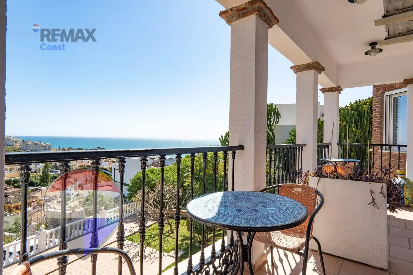 Terraza de Casa o chalet en venta en Rincón de la Victoria con Aire acondicionado, Calefacción y Jardín privado