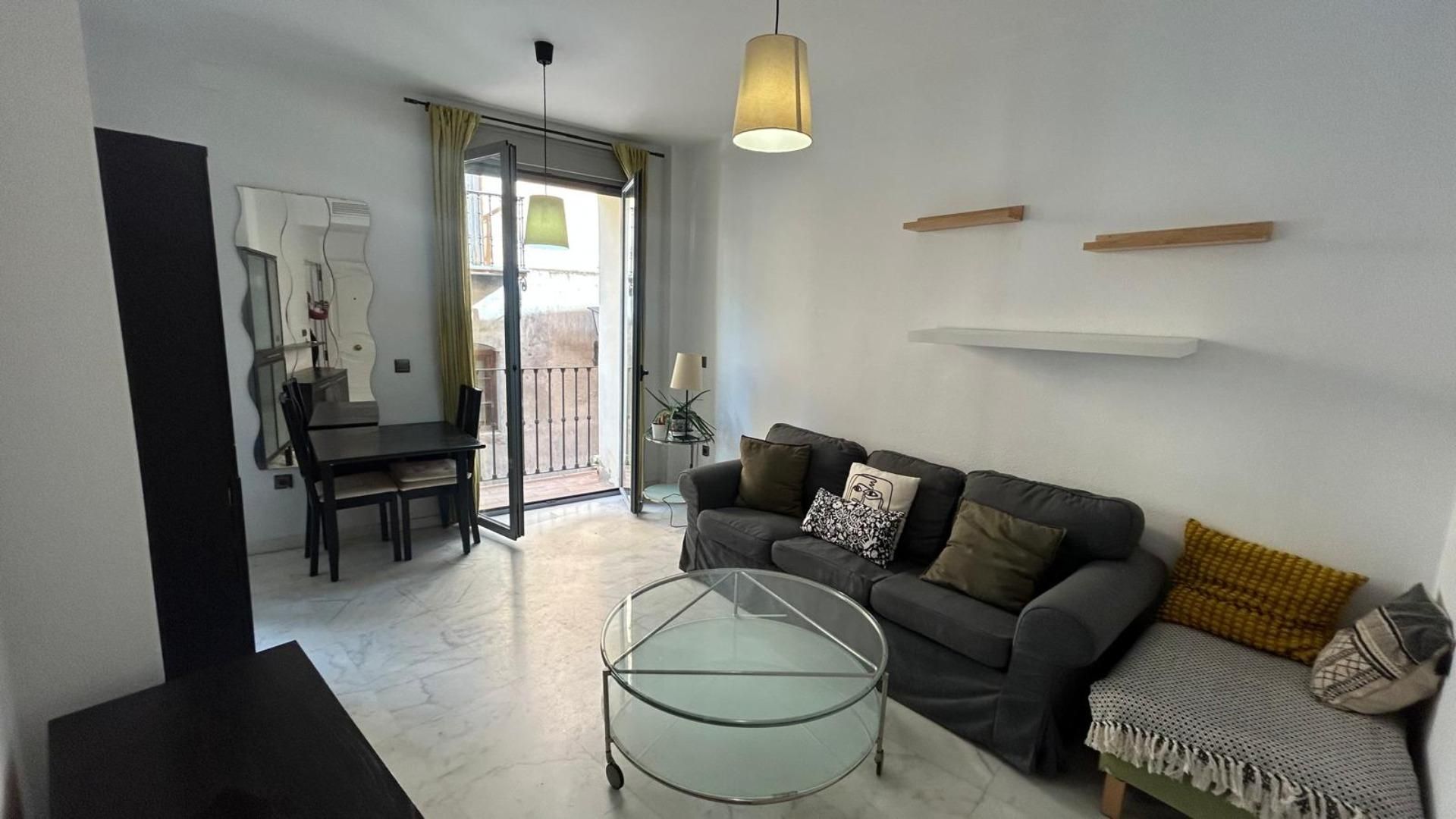 Living room of Flat to rent in  Sevilla Capital  with Air Conditioner and Balcony