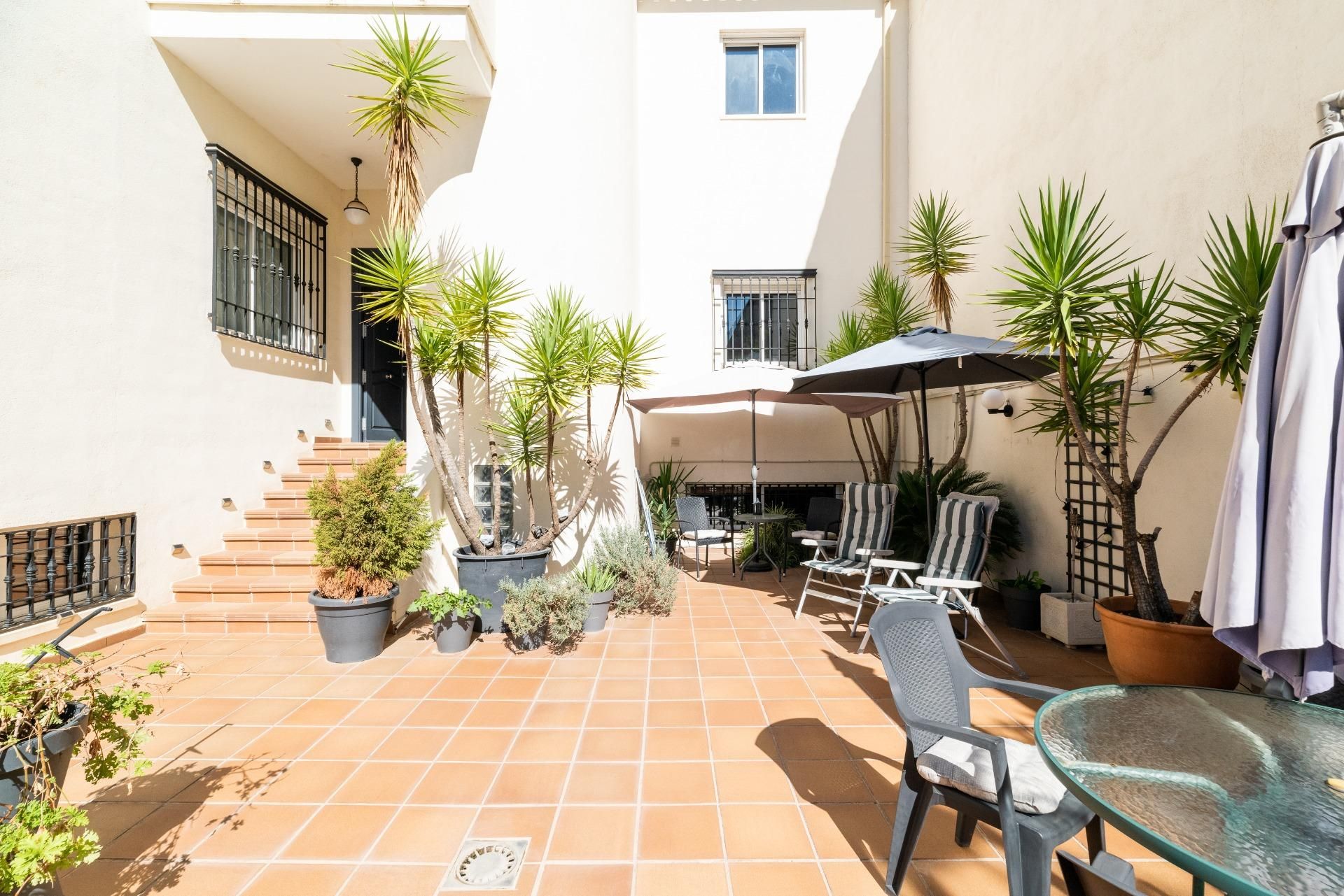 Terrassa de Casa o xalet en venda en Santa Fe amb Calefacció, Jardí privat i Terrassa