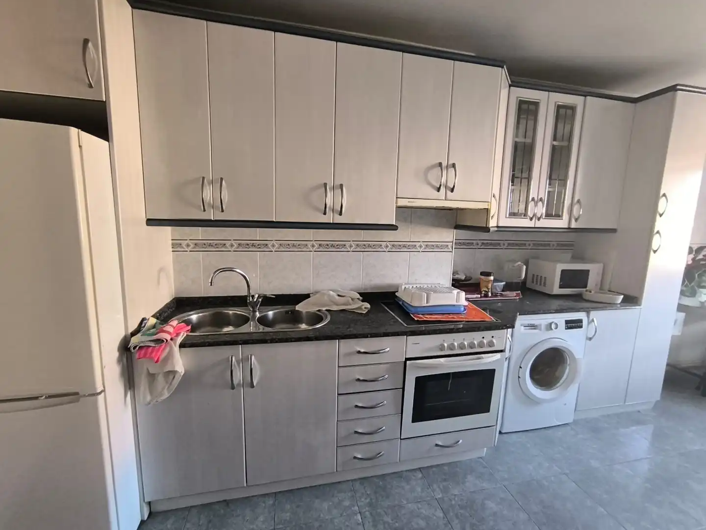 Cocina de Piso en venta en Bilbao  con Calefacción, Parquet y Amueblado