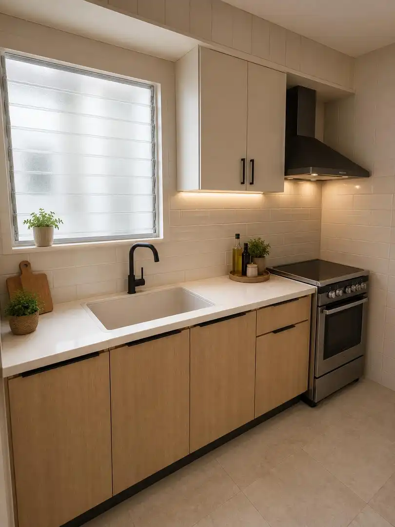 Cocina de Ático en venta en L'Hospitalet de Llobregat con Calefacción, Terraza y Balcón