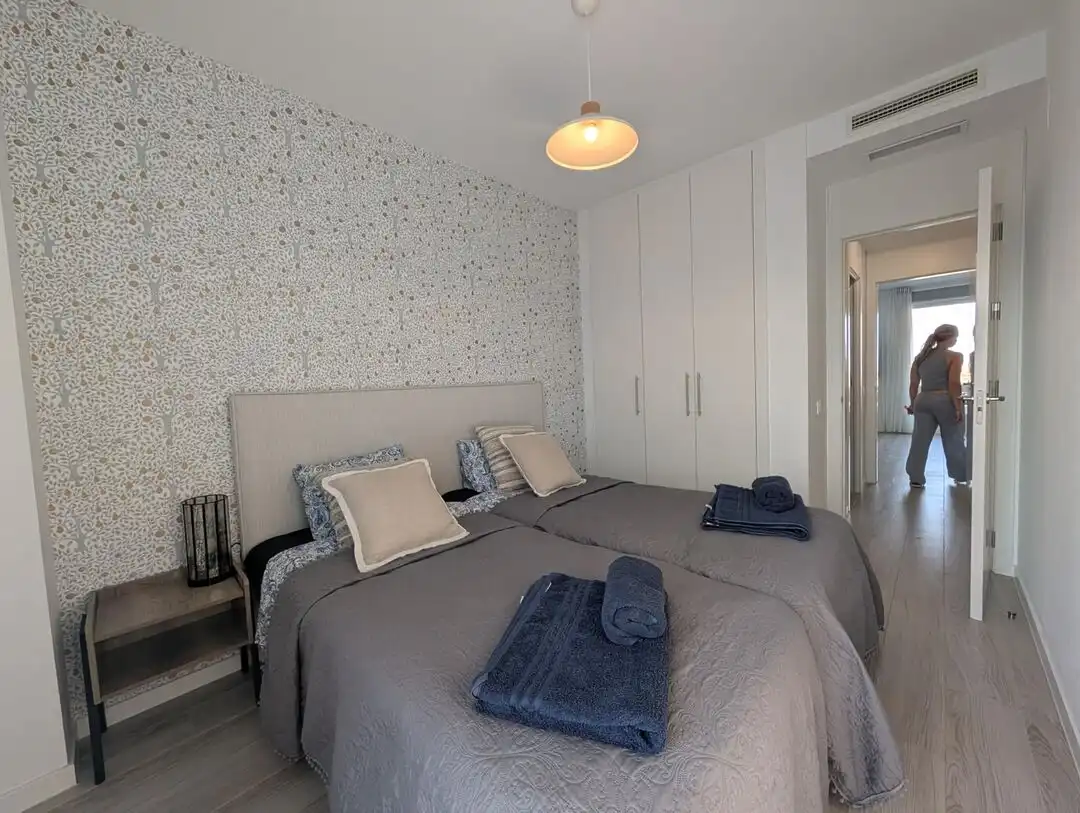 Bedroom of Attic for rent in Estepona  with Air Conditioner, Heating and Private garden